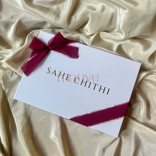 sahe chithi gift box