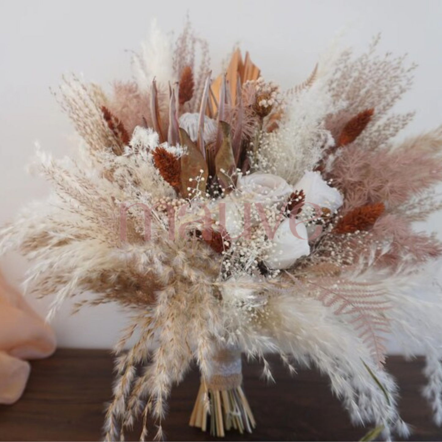 dried flower bouquet