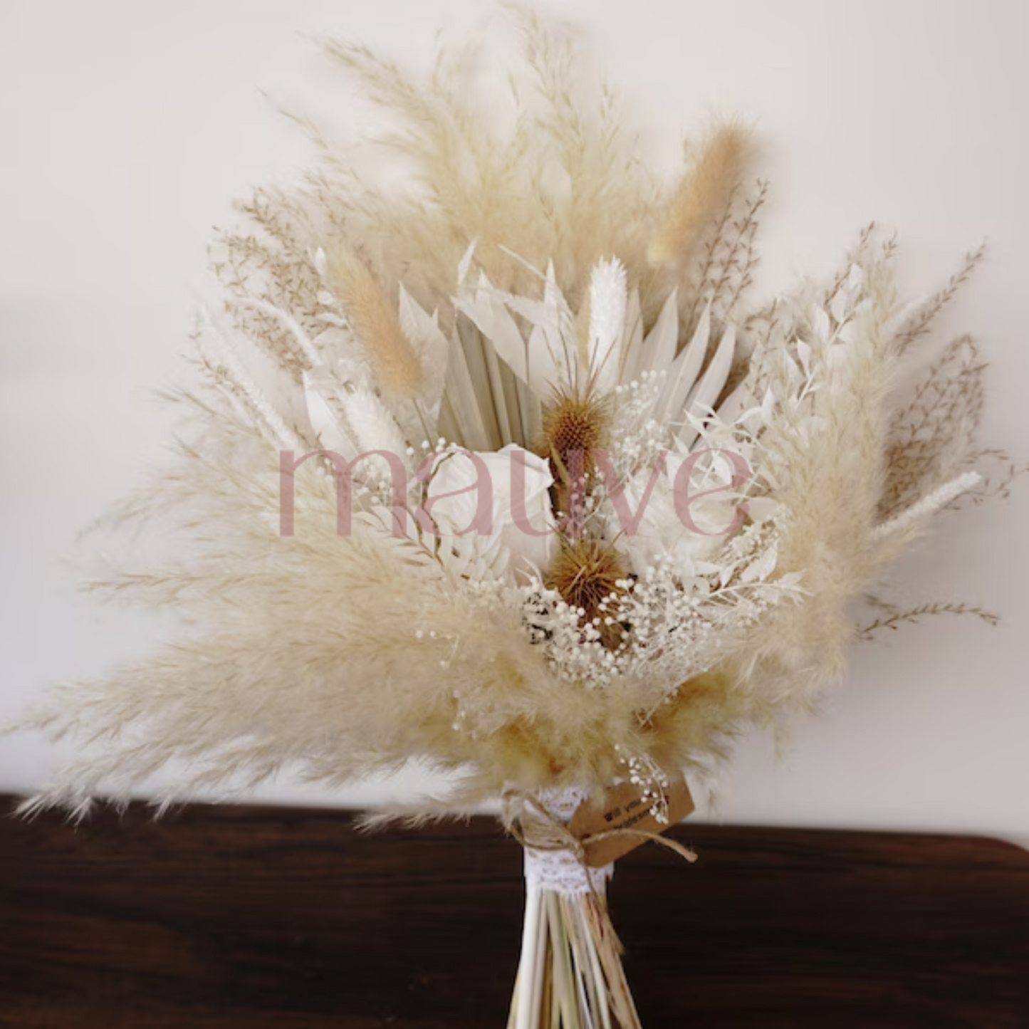 dried flower bouquet