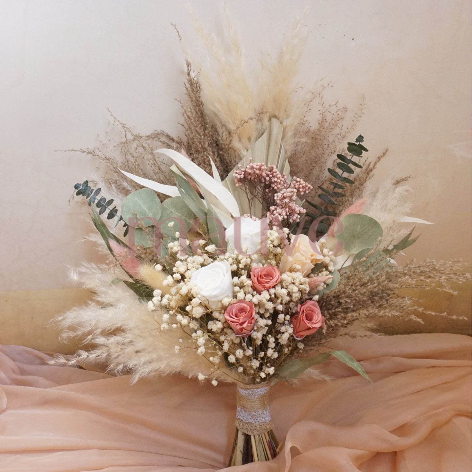 dried flower bouquet