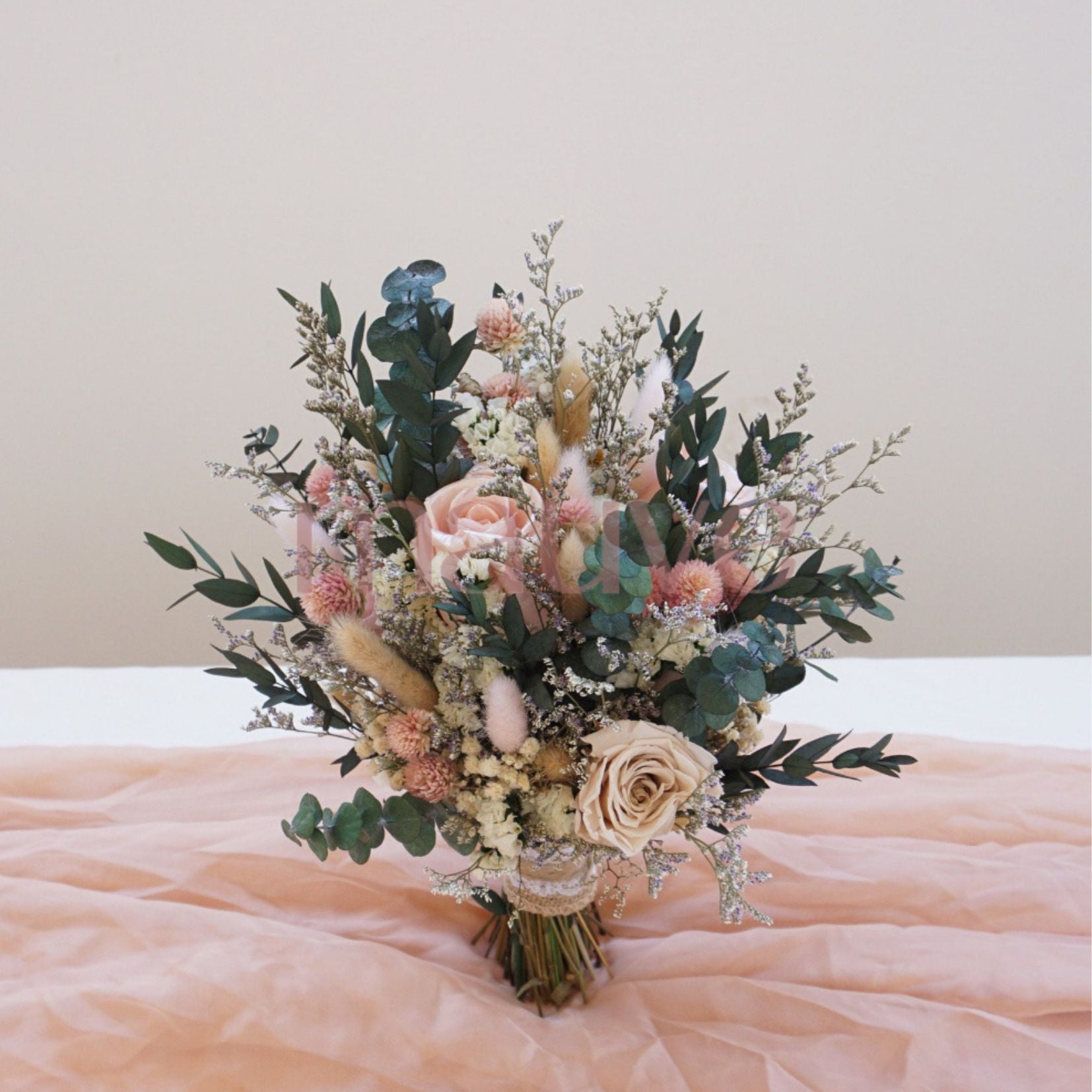 dried flower bouquet