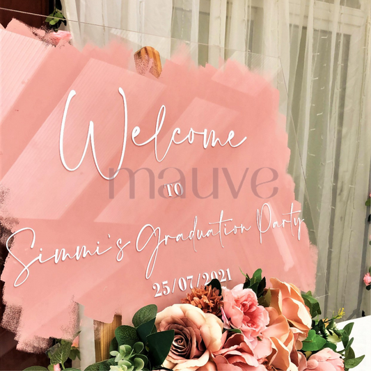 welcome sign